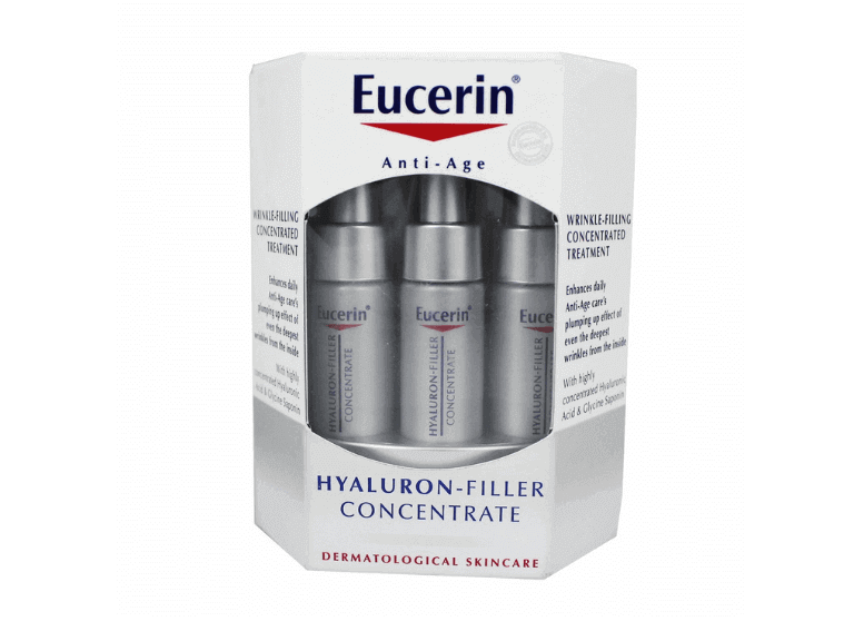 Eucerin Hyaluron-Filler anti-age, 3 филлера от морщин