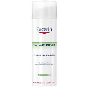 Косметика Eucerin - линия DermoPurifyer для жирной кожи.