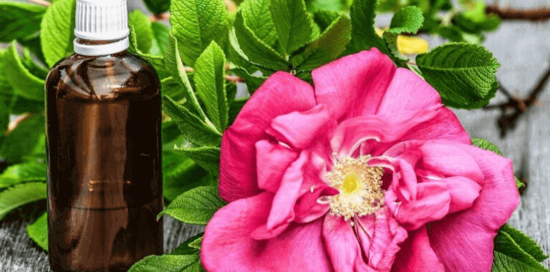 эфирное мало дамасской розы в косметике