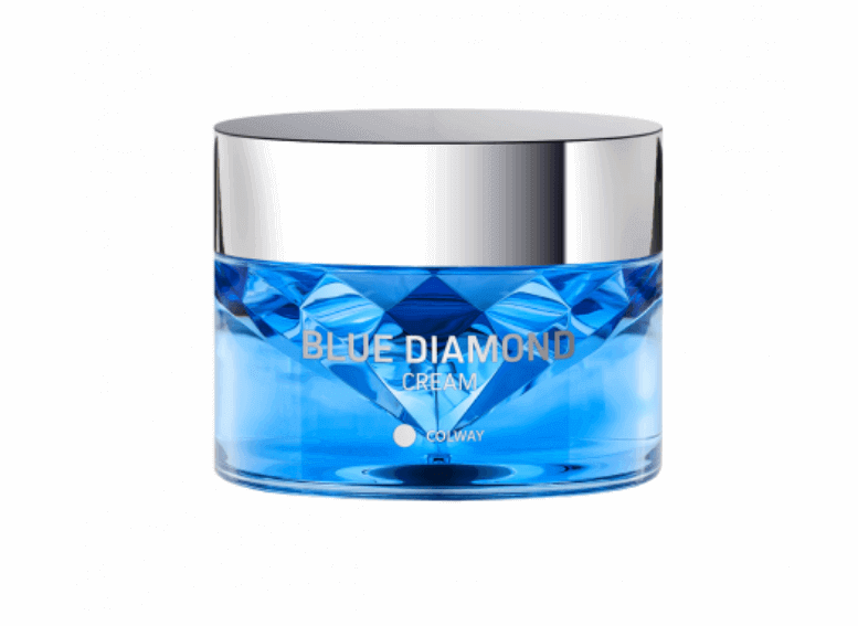 Colway для увлажнения кожи, крем голубой алмаз