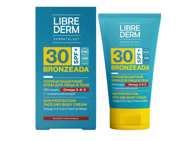 Librederm Bronzeada защита от солнца